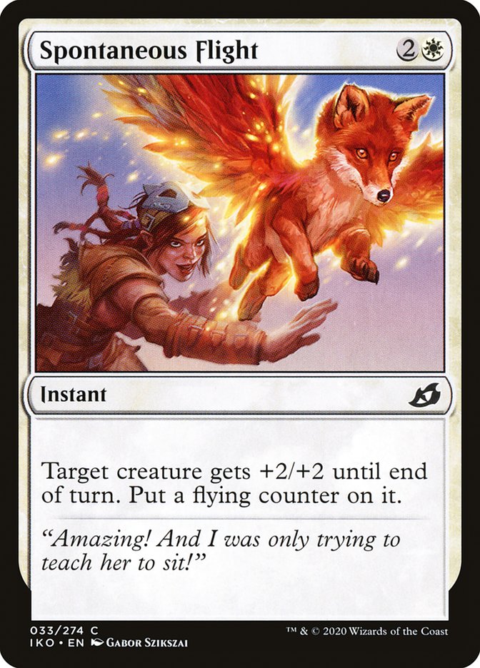 Spontaneous Flight [Ikoria: Lair of Behemoths] Foil