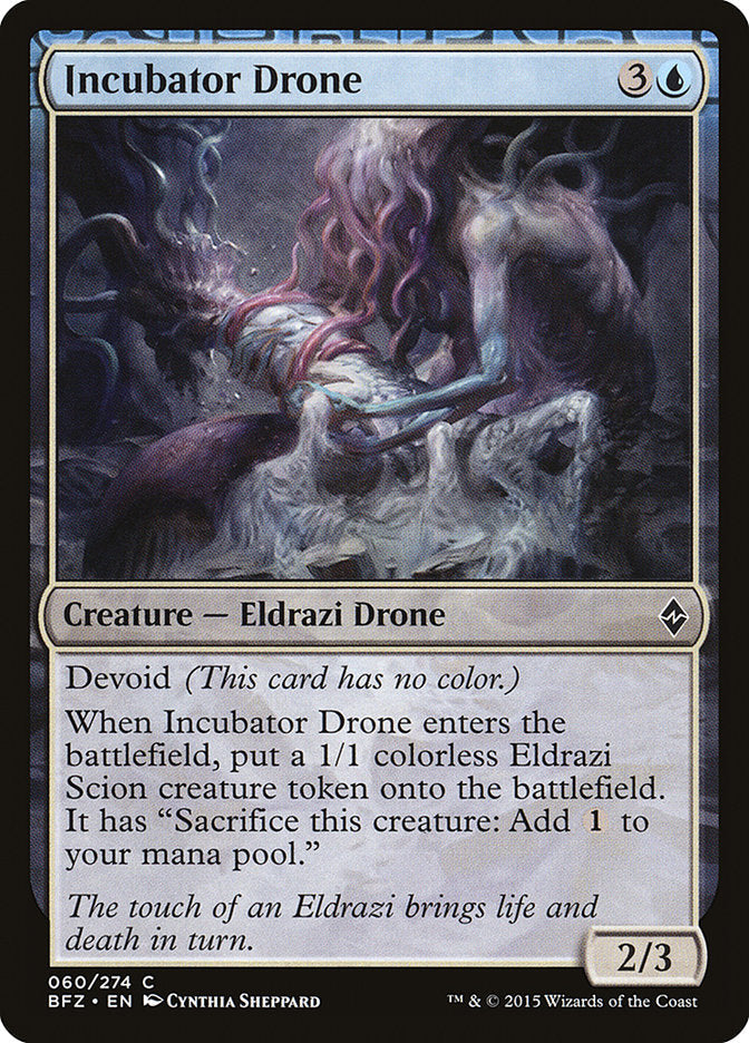 Incubator Drone [Battle for Zendikar] Foil