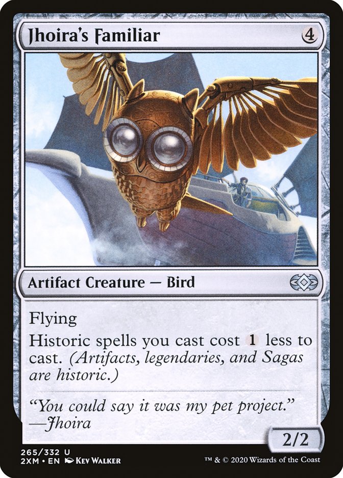 Jhoira's Familiar [Double Masters] Foil