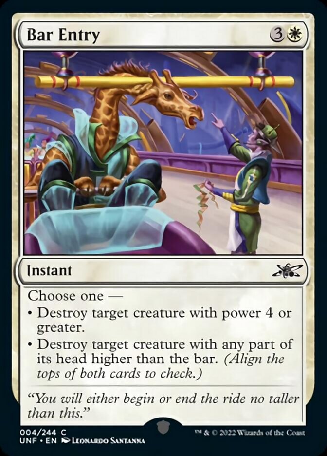 Bar Entry [Unfinity] Foil