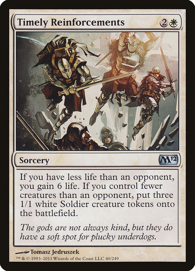 Timely Reinforcements [Magic 2012] Foil