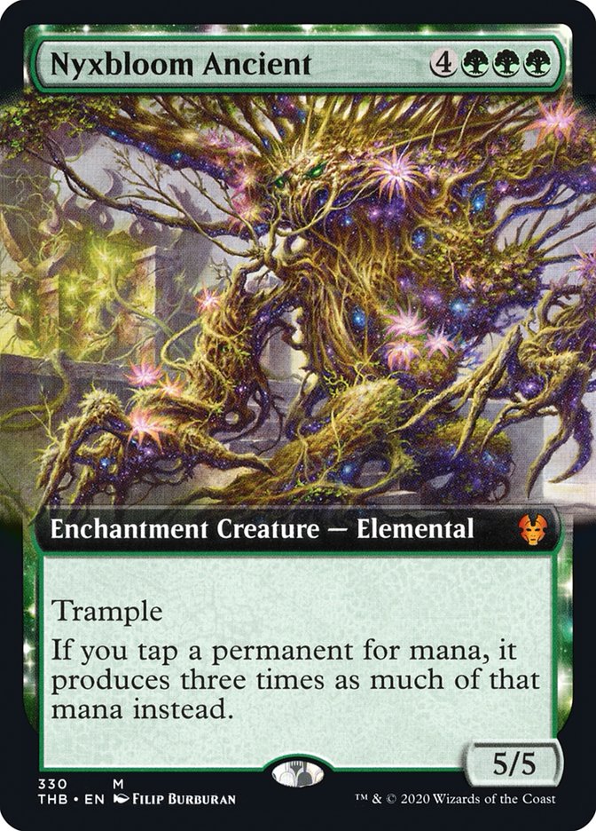 Nyxbloom Ancient (Extended Art) [Theros Beyond Death] Foil