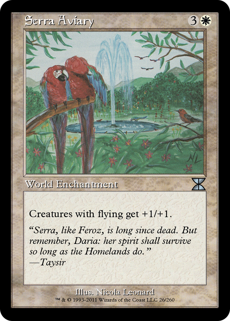 Serra Aviary  [Masters Edition IV]