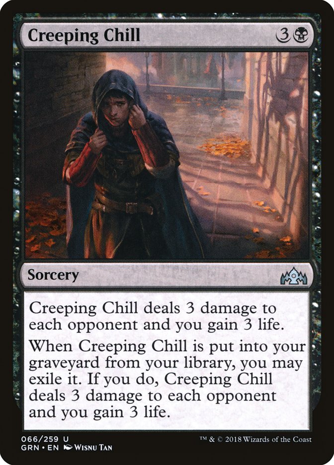 Creeping Chill [Guilds of Ravnica] Foil