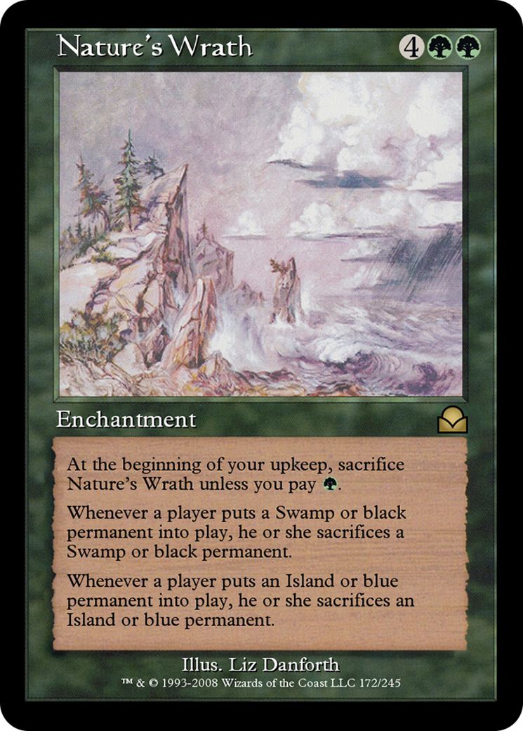 Nature's Wrath  [Masters Edition II] Foil