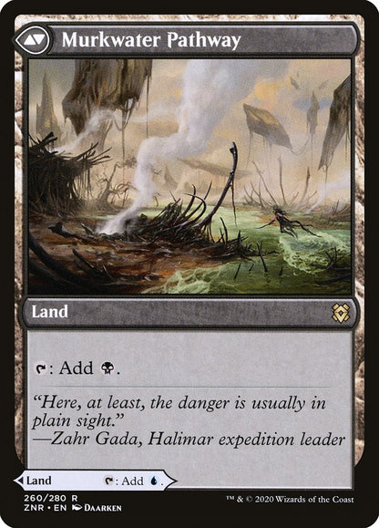 Clearwater Pathway // Murkwater Pathway [Zendikar Rising] Foil