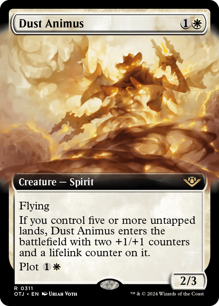 Dust Animus (Extended Art) [Outlaws of Thunder Junction] Foil