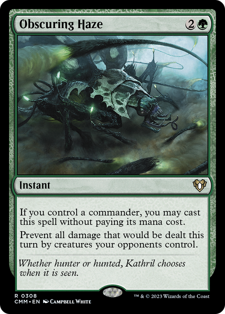 Obscuring Haze [Commander Masters] Foil