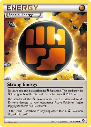 Strong Energy (104/111) [XY: Furious Fists] Reverse Holofoil