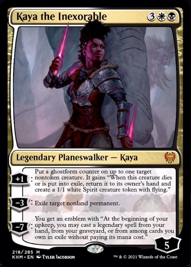 Kaya the Inexorable [Kaldheim] Foil