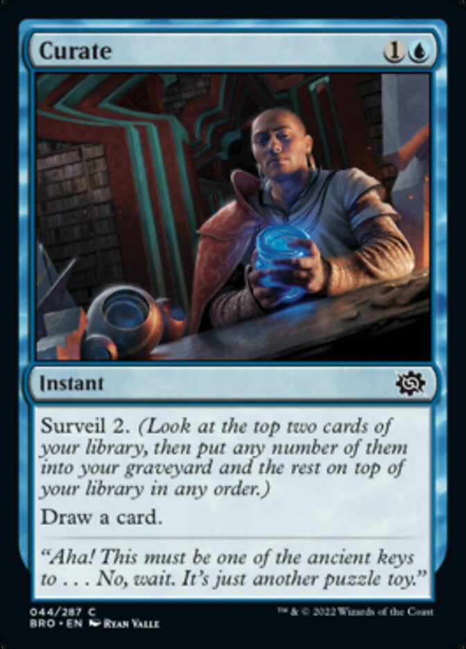 Curate [The Brothers' War] Foil