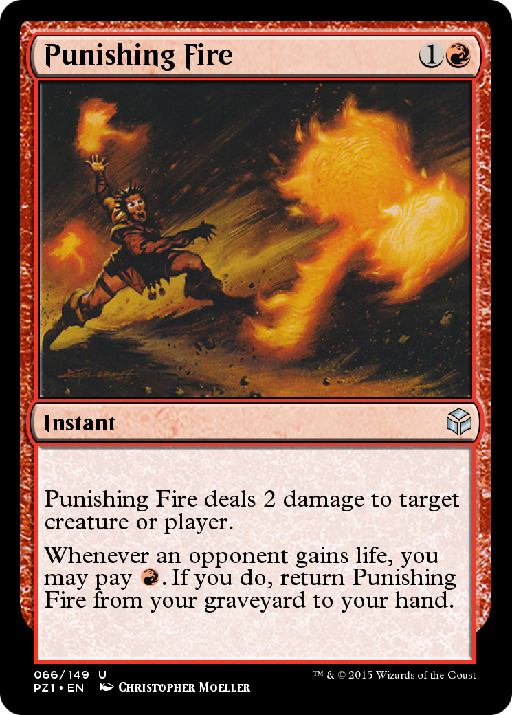 Punishing Fire  [Legendary Cube Prize Pack]