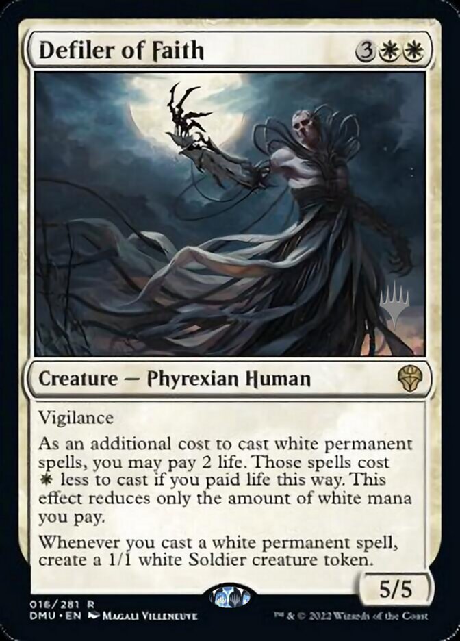Defiler of Faith (Promo Pack) [Dominaria United Promos] Foil