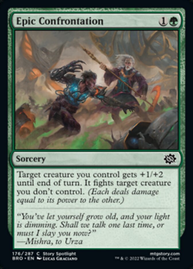 Epic Confrontation [The Brothers' War] Foil