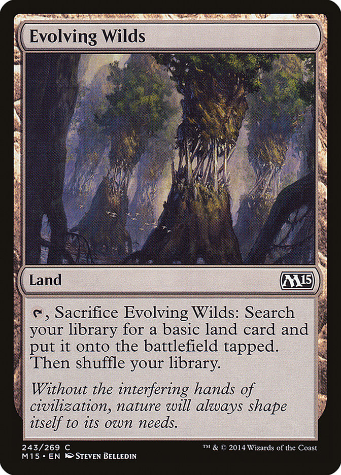 Evolving Wilds [Magic 2015] Foil