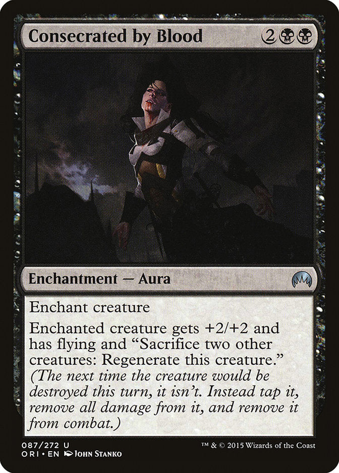 Consecrated by Blood [Magic Origins] Foil