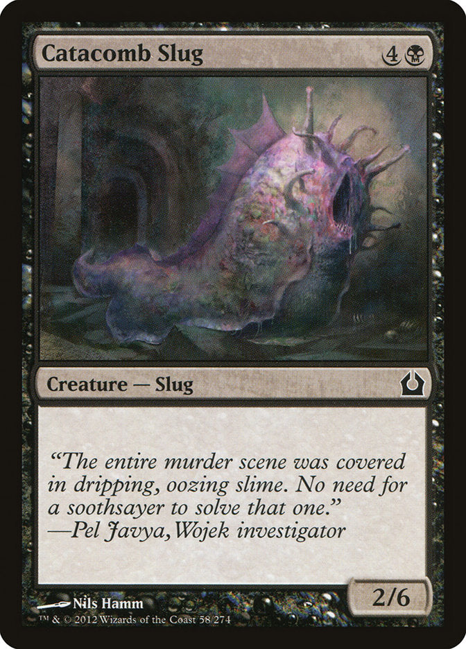 Catacomb Slug [Return to Ravnica] Foil