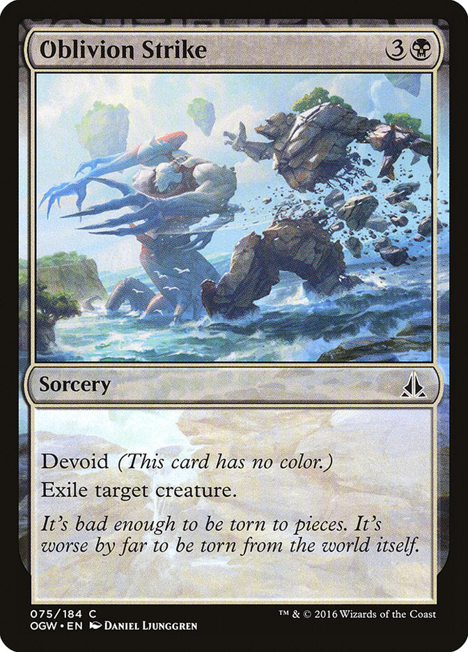 Oblivion Strike [Oath of the Gatewatch] Foil