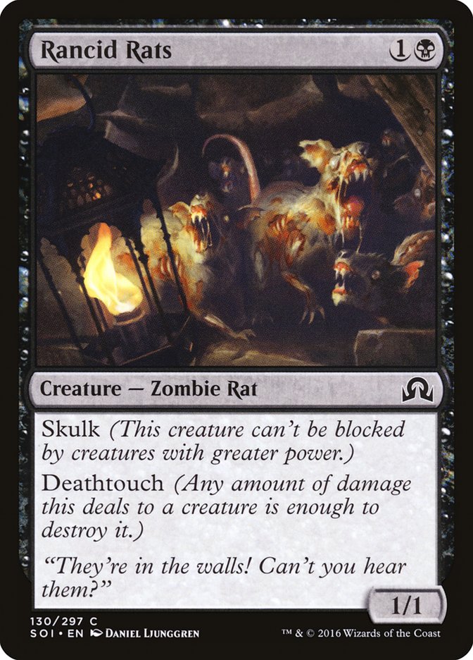 Rancid Rats [Shadows over Innistrad] Foil