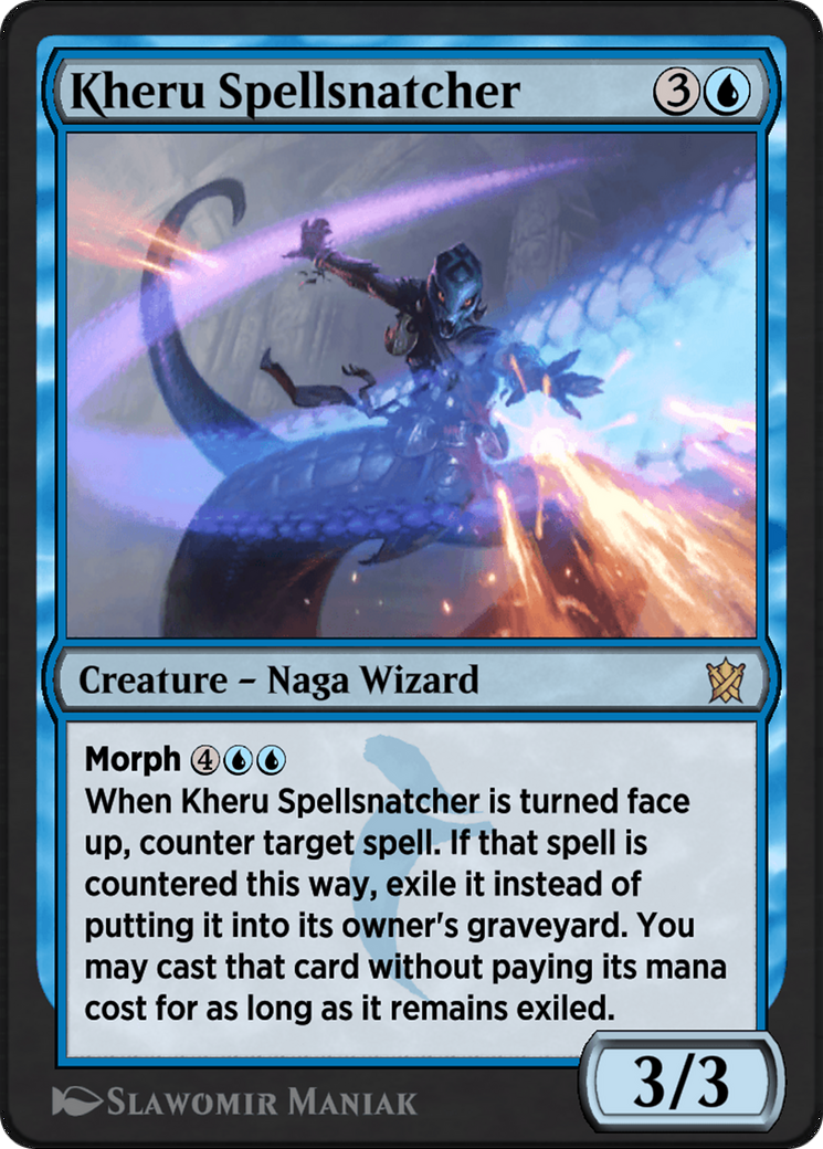 Kheru Spellsnatcher  [Khans of Tarkir]