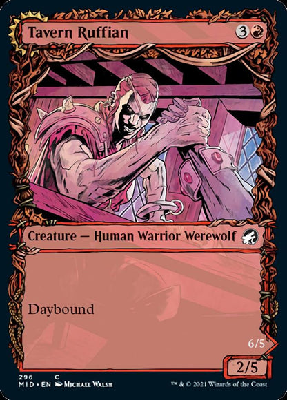 Tavern Ruffian // Tavern Smasher (Showcase Equinox) [Innistrad: Midnight Hunt] Foil