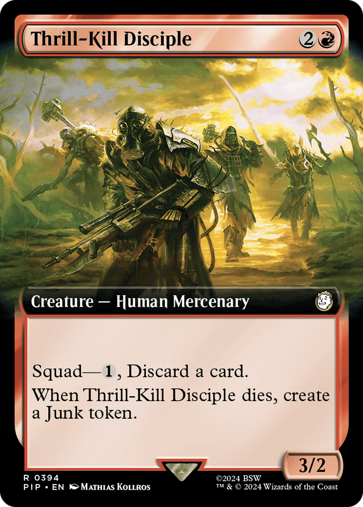 Thrill-Kill Disciple (Extended Art) [Fallout] Foil