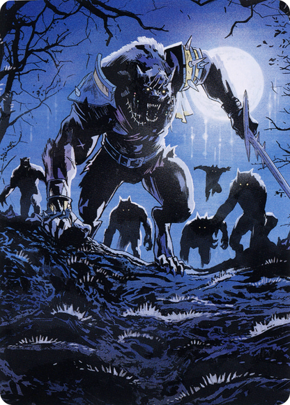 Tovolar, the Midnight Scourge // Tovolar, the Midnight Scourge  [Midnight Hunt Art Series] (Borderless)