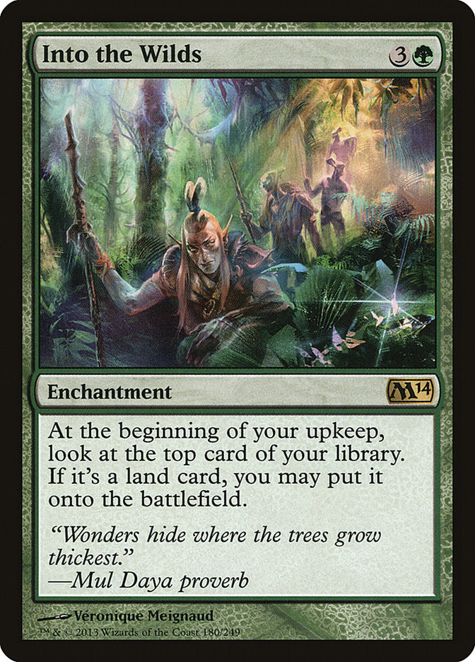 Into the Wilds [Magic 2014] Foil