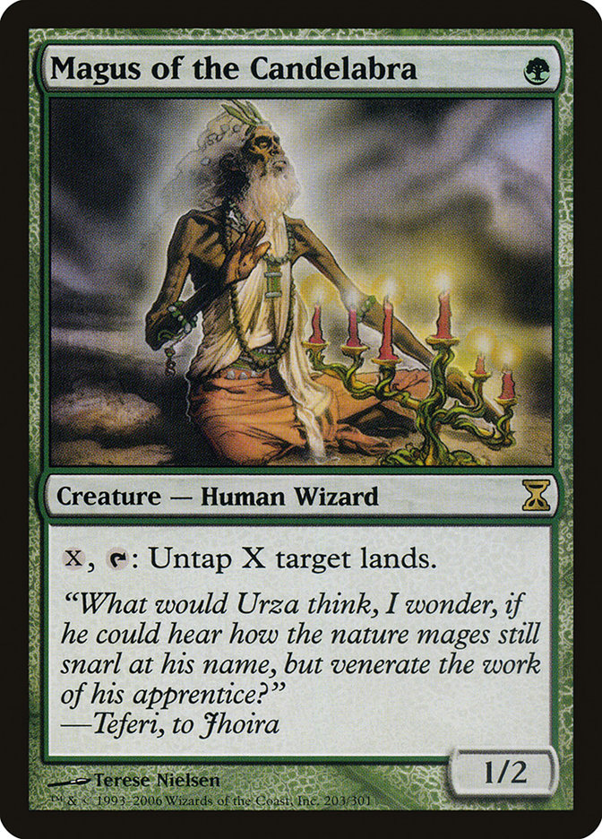 Magus of the Candelabra [Time Spiral] Foil