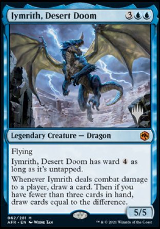 Iymrith, Desert Doom (Promo Pack) [Dungeons & Dragons: Adventures in the Forgotten Realms Promos] Foil