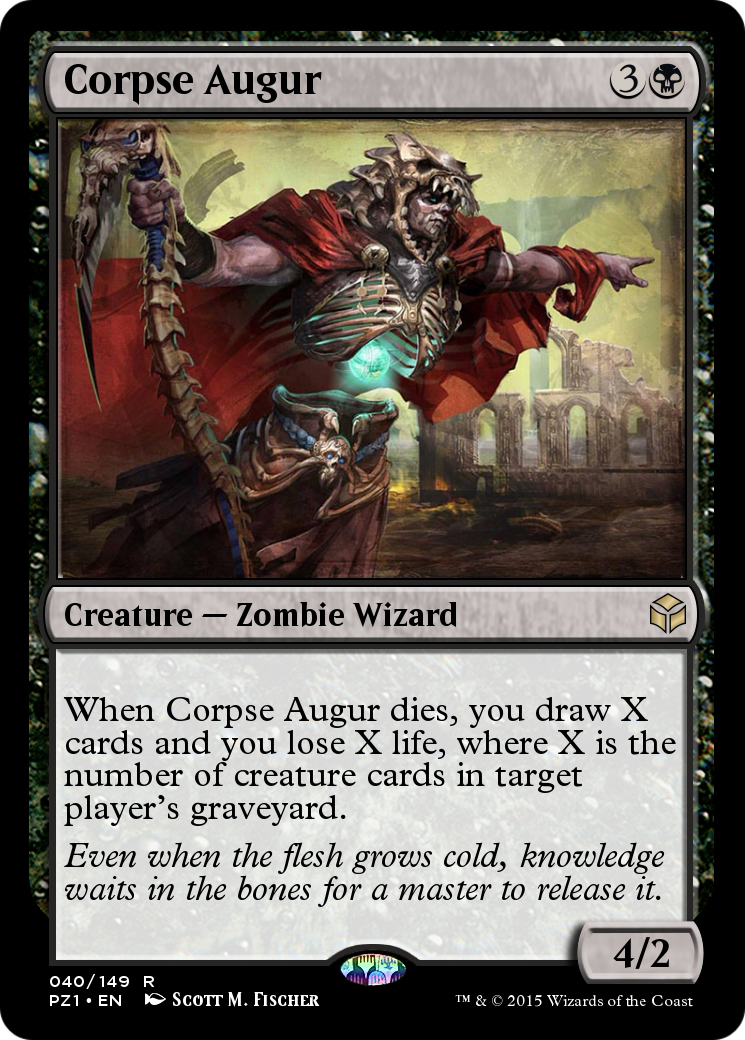 Corpse Augur  [Legendary Cube Prize Pack] Foil