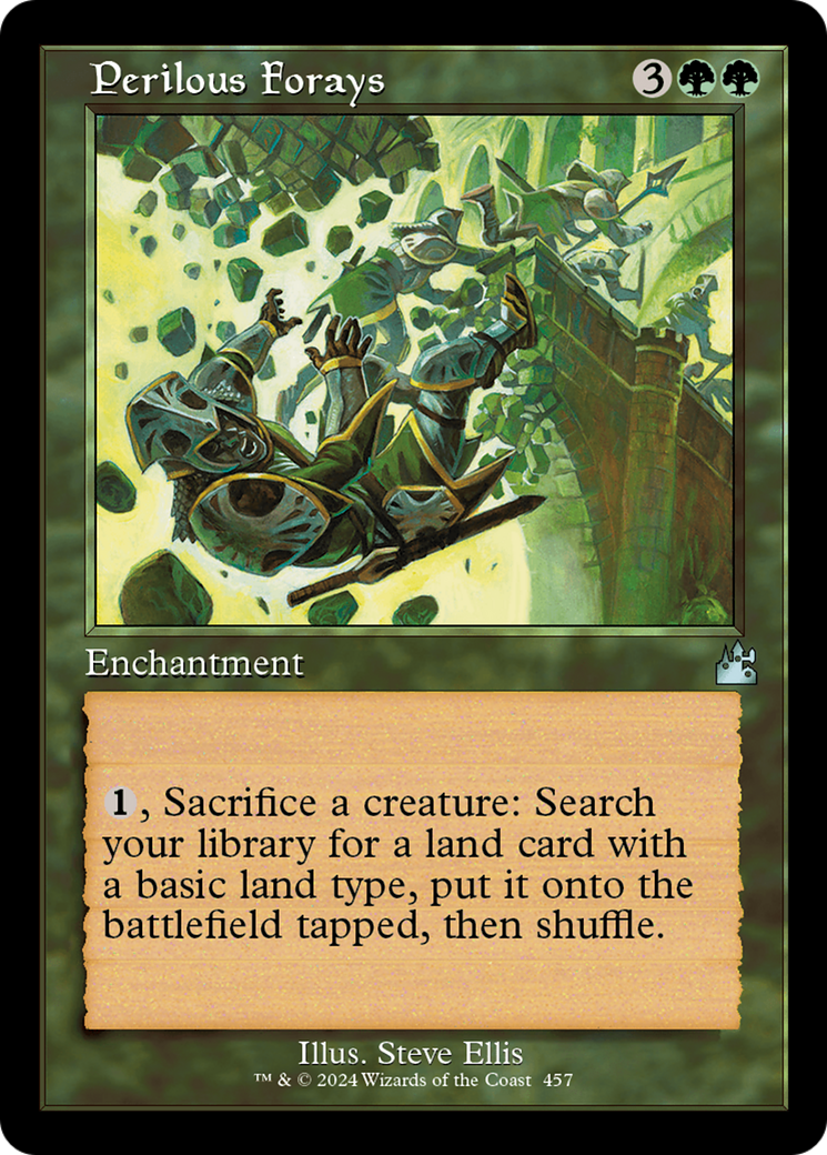 Perilous Forays (Retro) [Ravnica Remastered] Foil