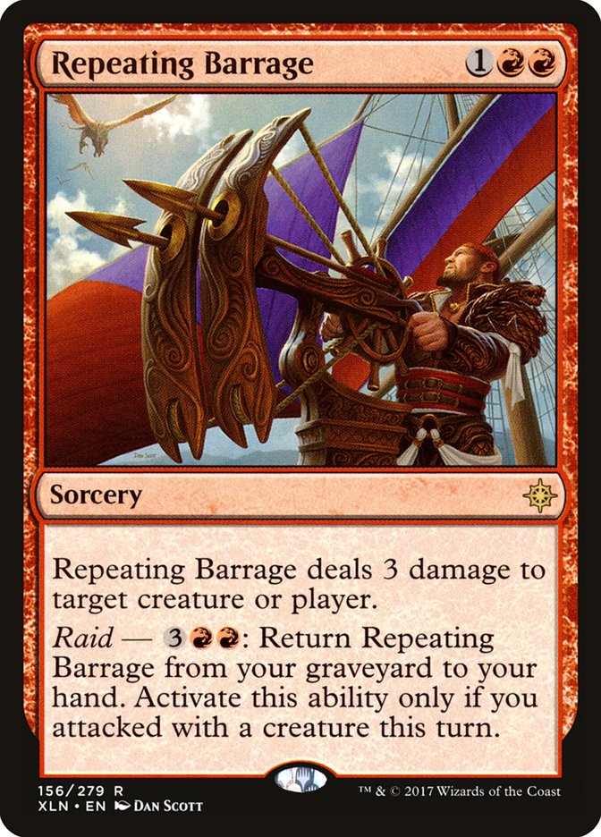 Repeating Barrage [Ixalan] Foil