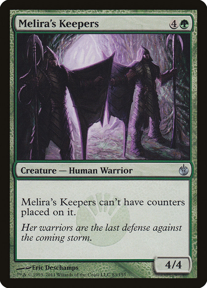Melira's Keepers [Mirrodin Besieged] Foil
