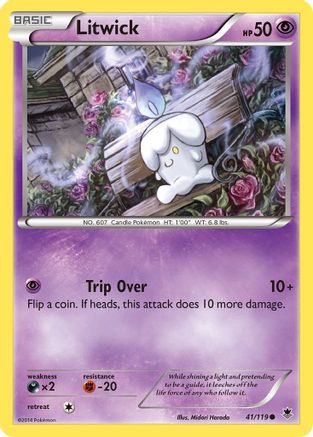 Litwick (41/119) [XY: Phantom Forces] Reverse Holofoil