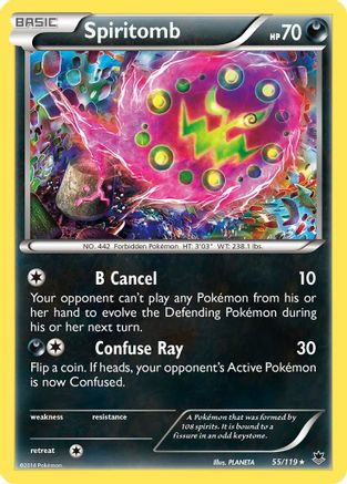 Spiritomb (55/119) [XY: Phantom Forces] Reverse Holofoil