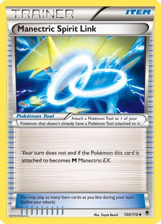 Manectric Spirit Link (100/119) [XY: Phantom Forces] Reverse Holofoil