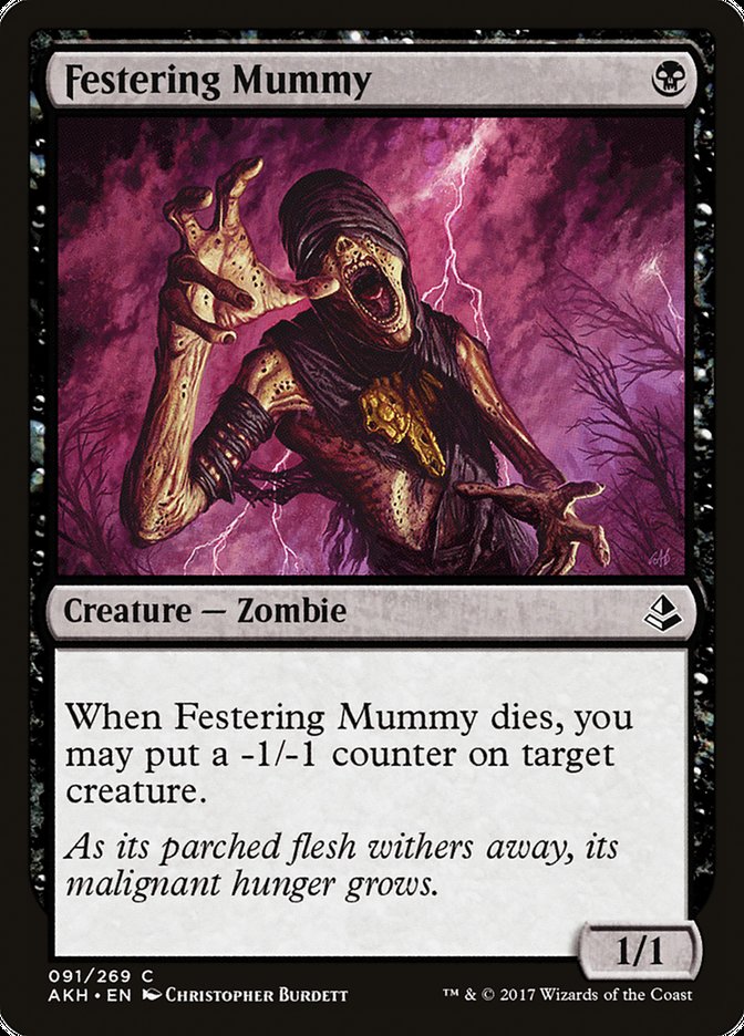 Festering Mummy [Amonkhet] Foil