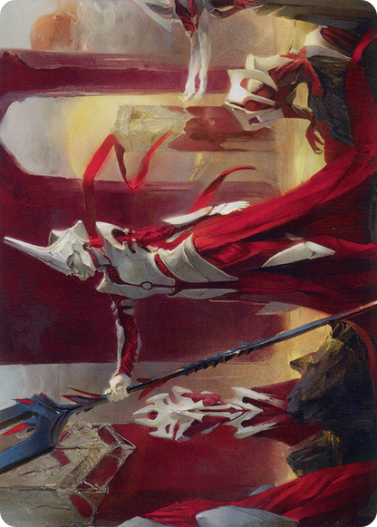Porcelain Zealot // Porcelain Zealot  [Phyrexia: All Will Be One Art Series] (Borderless)