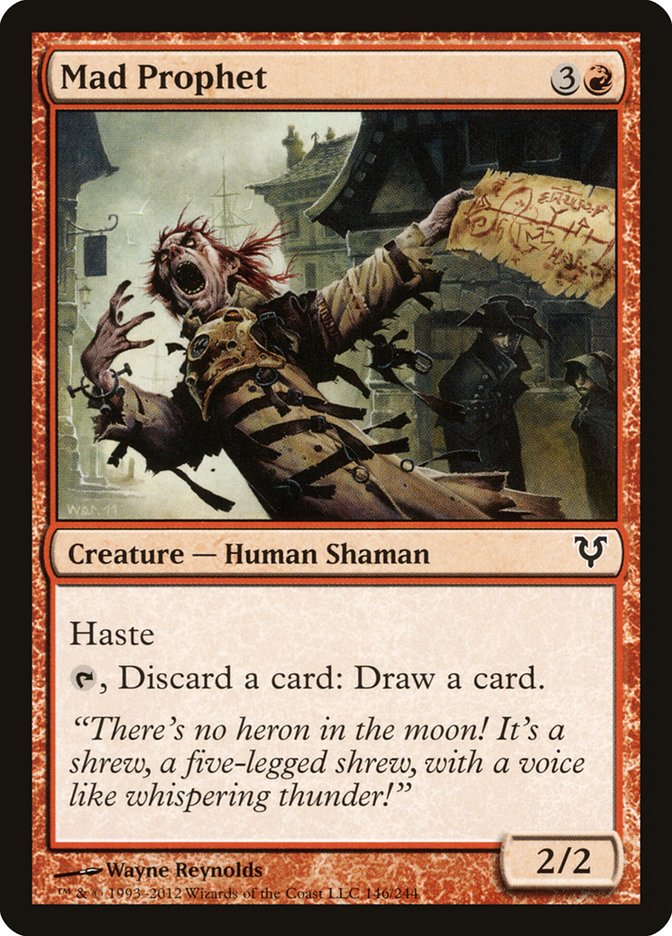 Mad Prophet [Avacyn Restored] Foil