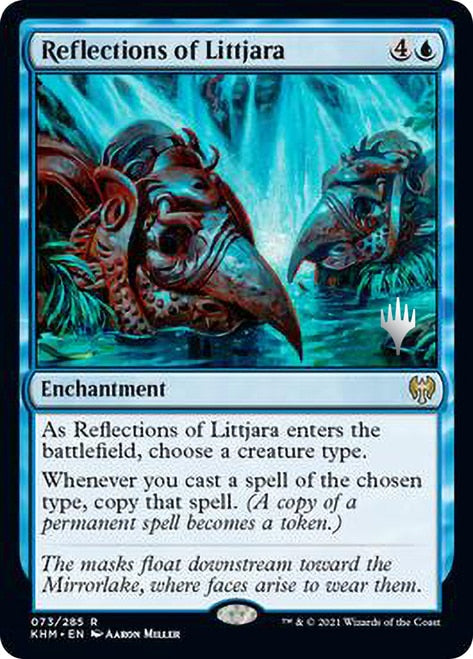 Reflections of Littjara (Promo Pack) [Kaldheim Promos] Foil