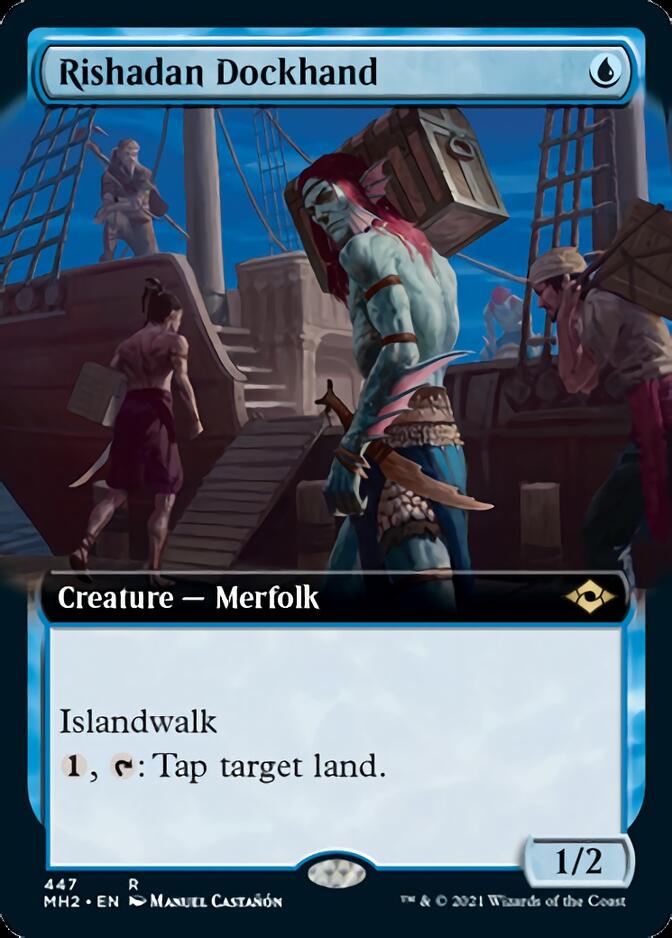 Rishadan Dockhand (Extended Art) [Modern Horizons 2] Foil
