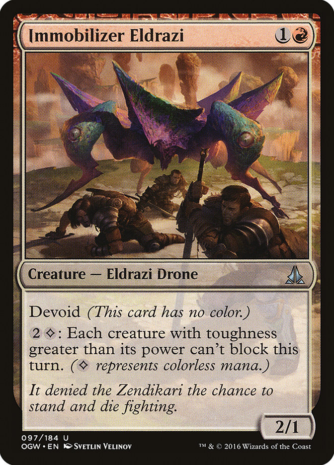 Immobilizer Eldrazi [Oath of the Gatewatch] Foil