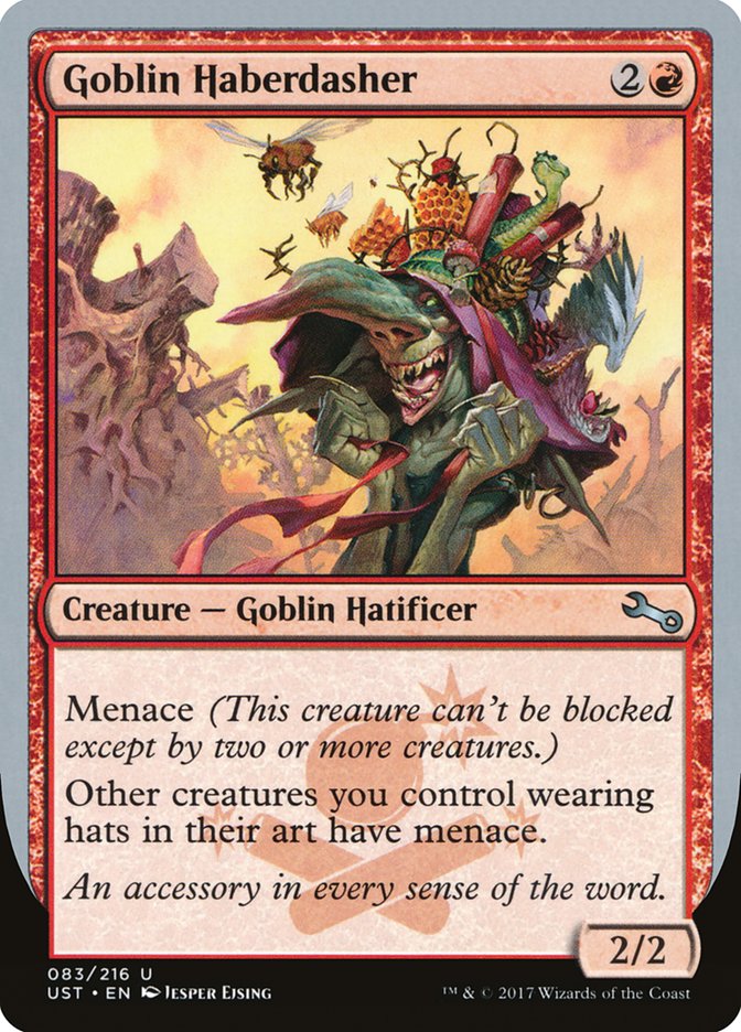Goblin Haberdasher [Unstable] Foil