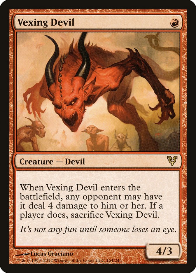 Vexing Devil [Avacyn Restored] Foil