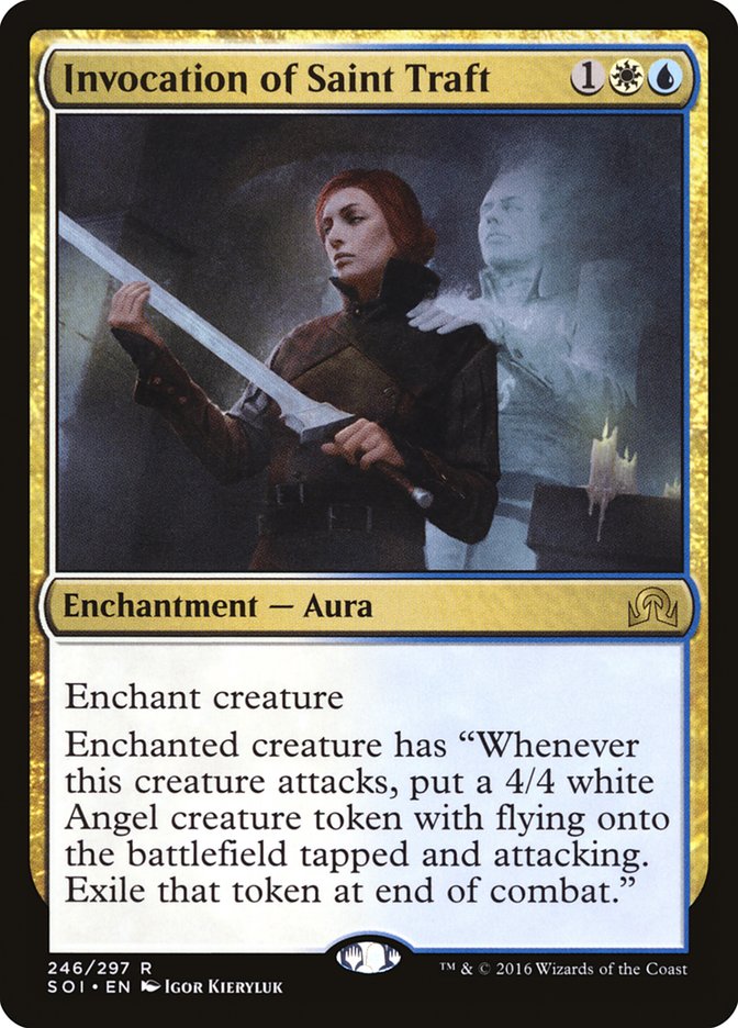 Invocation of Saint Traft [Shadows over Innistrad] Foil
