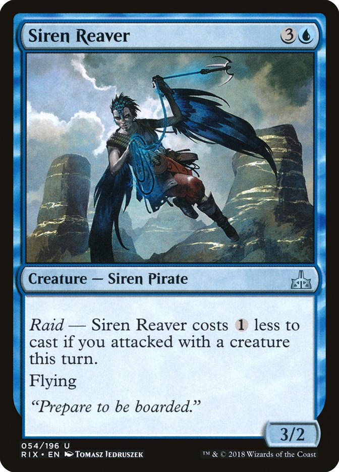 Siren Reaver [Rivals of Ixalan] Foil