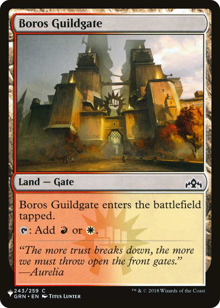 Boros Guildgate  [The List Reprints]