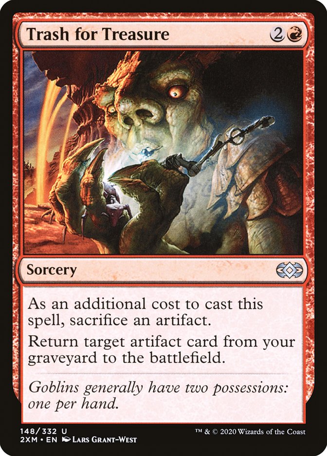 Trash for Treasure [Double Masters] Foil
