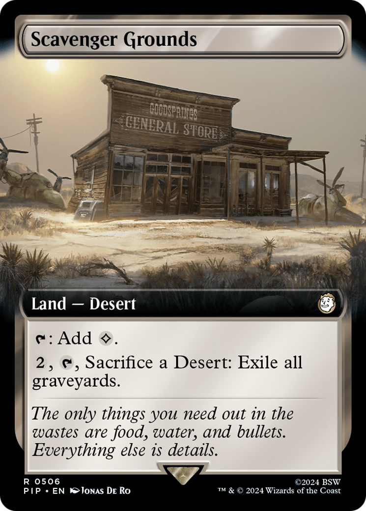 Scavenger Grounds (Extended Art) [Fallout] Foil
